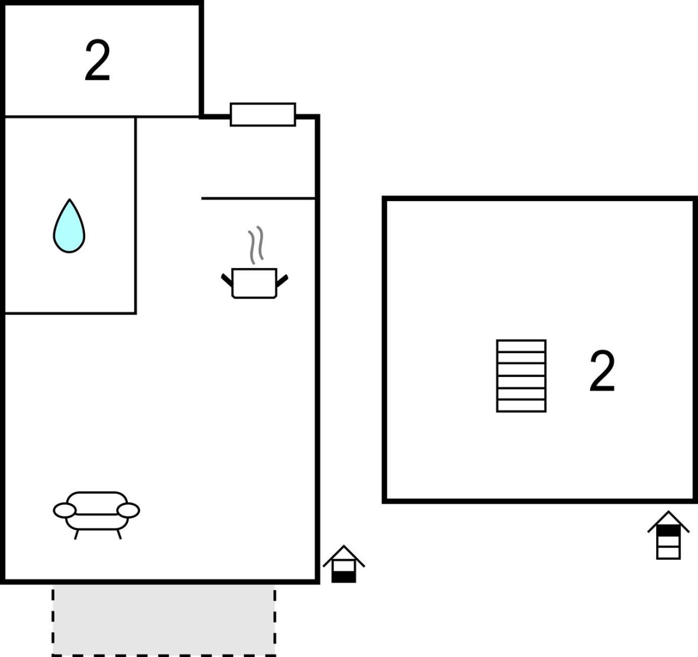 Cozy Apartment In Friedrichskoog With Kitchen 外观 照片